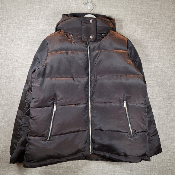 NWT Lululemon Wunder Puff Down Jacket Iridescent Brown Winter Coat Womens Size10 - Picture 3 of 15